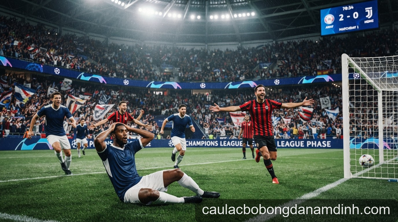 Champions League 2026/27: Phân tích cú sốc ngày mở màn và cục diện bảng đấu mới