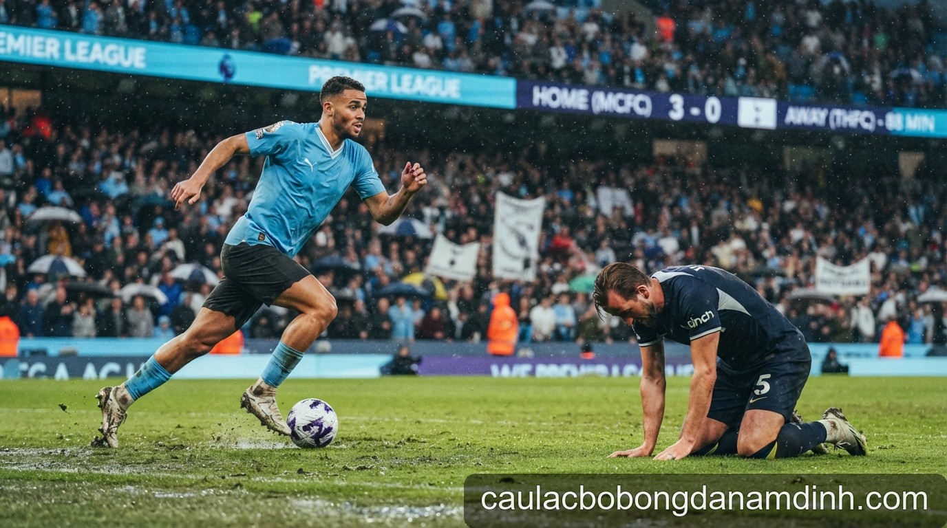 Premier League 2026/27: Man City bứt tốc hoàn hảo, Tottenham rơi tự do xuống đáy bảng