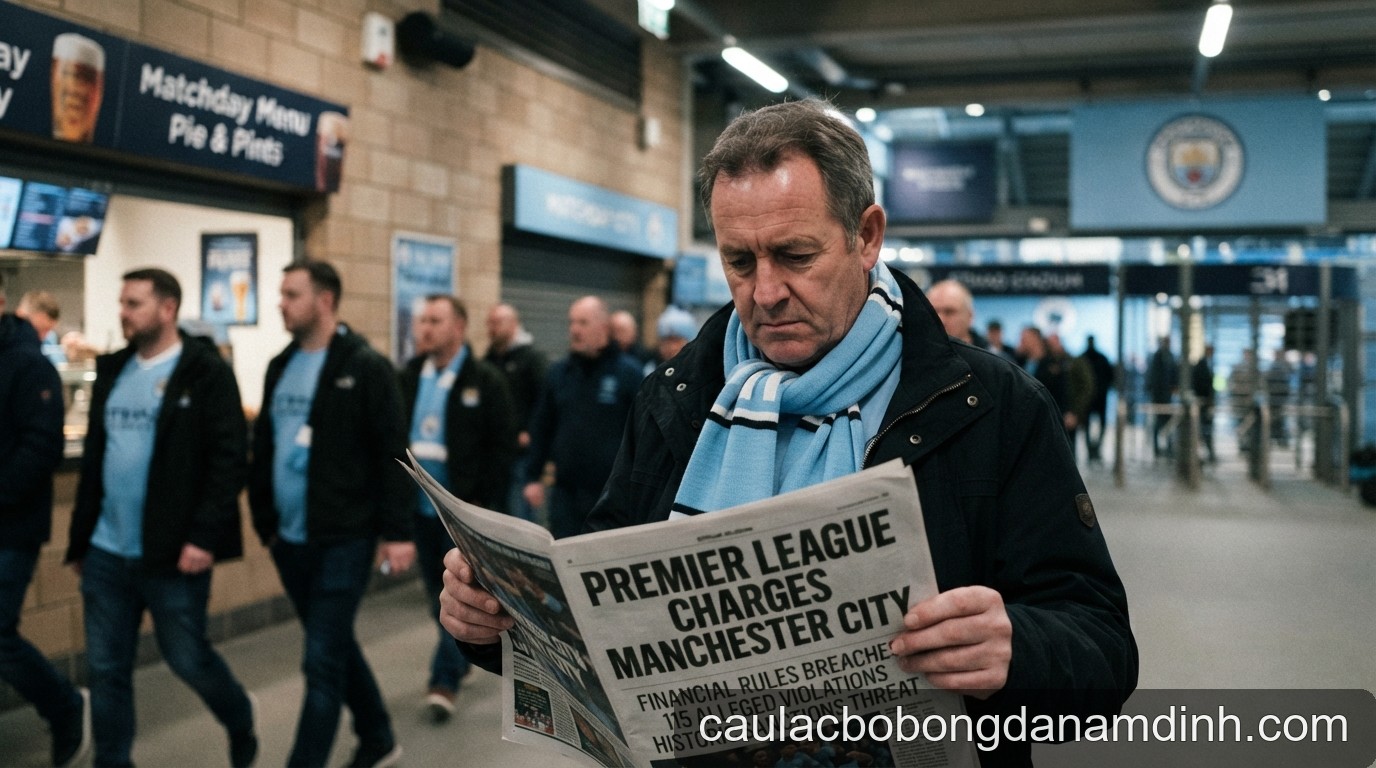 Manchester City đối mặt án phạt lịch sử: Premier League chính thức cáo buộc vi phạm quy tắc tài chính